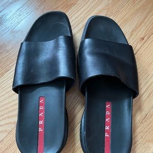 Authentic Prada slides